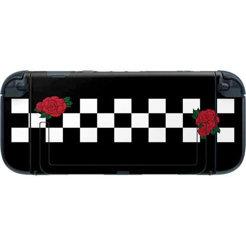 Rose Checkerboard Nintendo Switch 2 (2025) with Joy-Con Skin